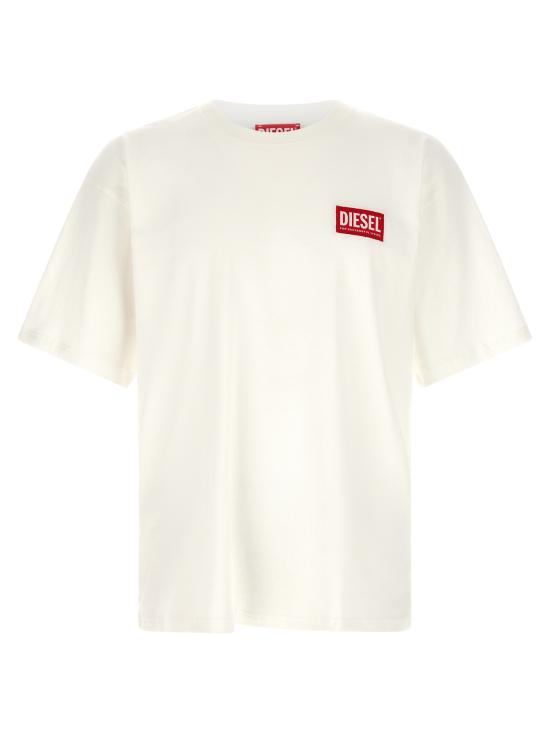 26FW 디젤 반팔 티셔츠 A149470NIAR100 White