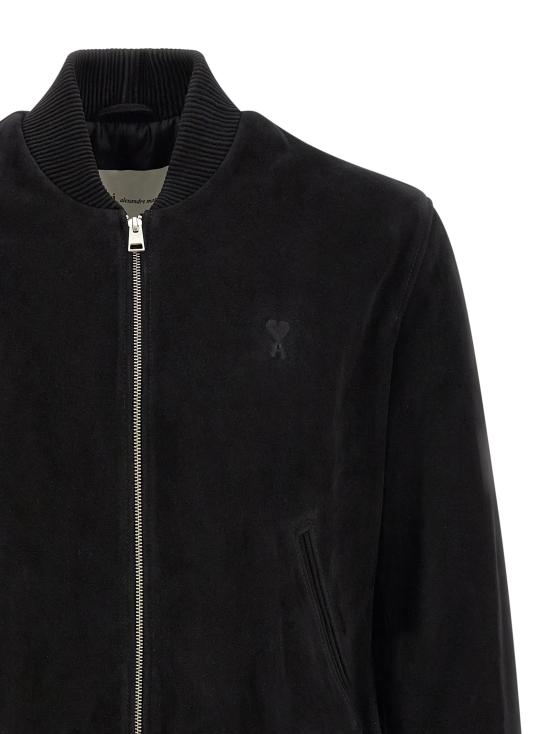 26FW 아미 봄버 자켓 HJK152LH0059001 Black - AMI