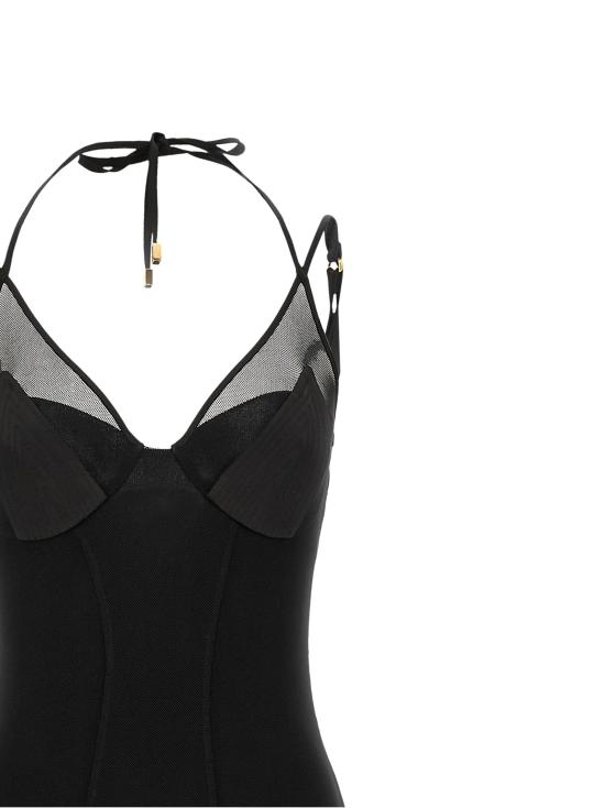 26FW 엘리자베타프랜치 롱 원피스 ABR1466E2110 Black - ELISABETTA FRANCHI
