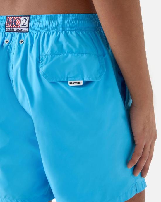 26SS 세인트바쓰 스윔팬츠 LIG0004 01667L 34 ACQUA BLUE PNT L - MC2 SAINT BARTH