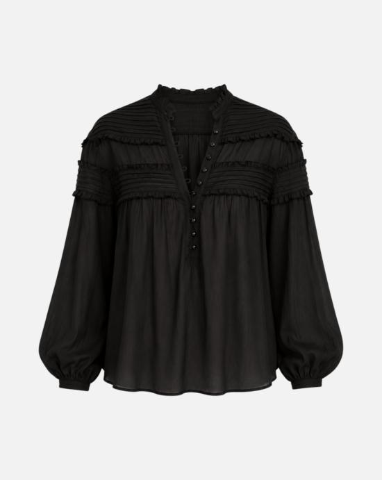  이자벨마랑 블라우스 HT0914FB B3J04E01BK Black
