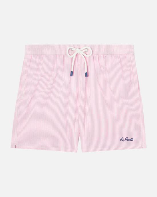 26SS 세인트바쓰 스윔팬츠 PATM001 01705L 21 L EMB White pink