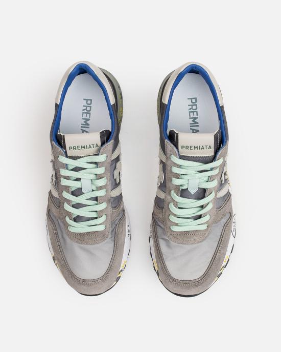 26SS 프리미아타 랜더 코어 레이스업 스니커즈 LANDER 4586 GREY - PREMIATA