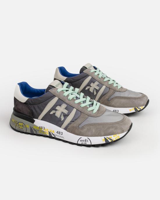 26SS 프리미아타 랜더 코어 레이스업 스니커즈 LANDER 4586 GREY - PREMIATA