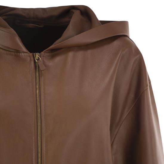 26FW 막스마라 가죽 자켓 2621446021600 BROWN - MAX MARA