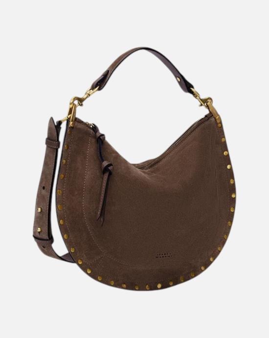  이자벨마랑 오스칸 소프트 지퍼 백 BF0066FA B2C03M50CF Coffee - ISABEL MARANT