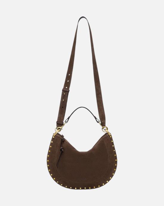  이자벨마랑 오스칸 소프트 지퍼 백 BF0066FA B2C03M50CF Coffee - ISABEL MARANT