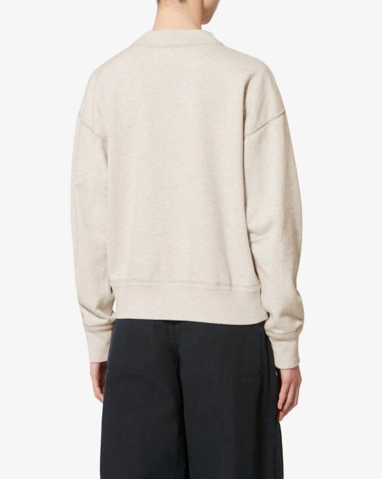  이자벨마랑 모비 스웨트셔츠 SW0003FA A1M07E23EC Ecru - ISABEL MARANT