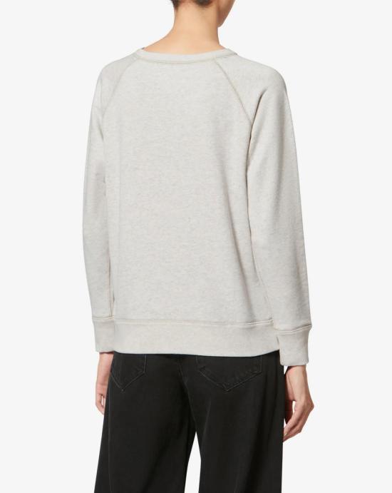  이자벨마랑 MILLYNY 로고 코튼 스웨트셔츠 SW0160FA A1M07E23EC Ecru - ISABEL MARANT