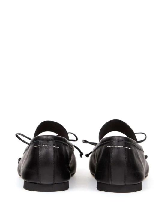 26FW MM6 메종마르지엘라 아나토믹 뉴메릭 발레리나 플랫 슈즈 S59WZ0099P3628 BLACK - MM6 MAISON MARGIELA
