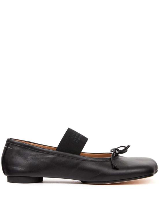 26FW MM6 메종마르지엘라 아나토믹 뉴메릭 발레리나 플랫 슈즈 S59WZ0099P3628 BLACK