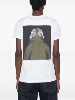 26FW 막스마라 반팔 티셔츠 2621946071600 010 FONDO BIANCO - MAX MARA