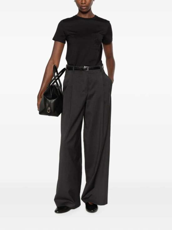 26FW 막스마라 반팔 티셔츠 2621946051600 002 NERO - MAX MARA