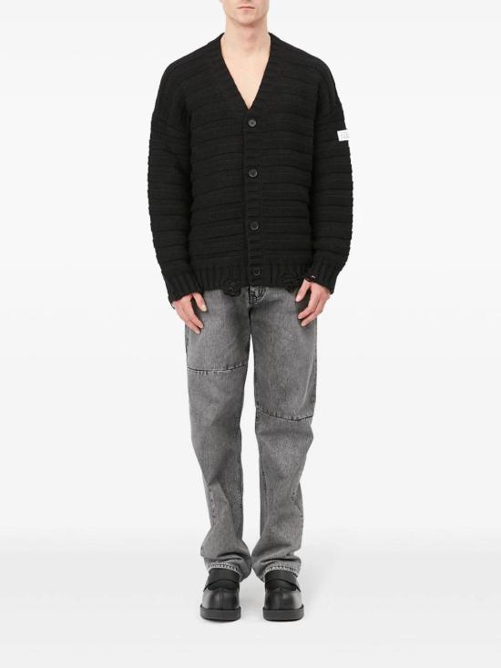 26FW MM6 메종마르지엘라 가디건 SH0HP0005M13040 900 BLACK - MM6 MAISON MARGIELA