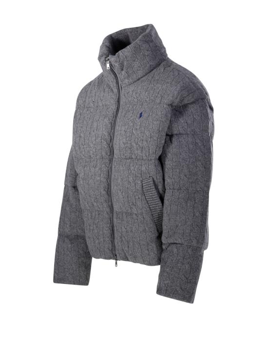 26FW 랄프 로렌 숏패딩 211A10457004 FLANNEL GREY HEATHER - RALPH LAUREN