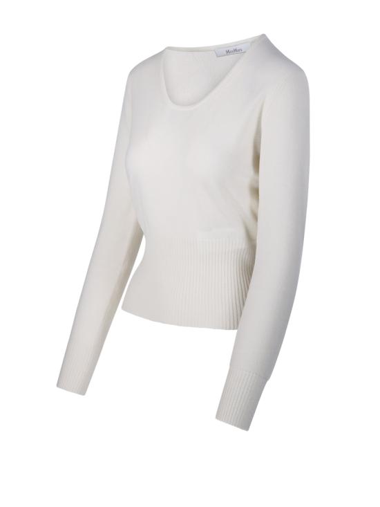26FW 막스마라 스웨터 2621366142600 001 BIANCO - MAX MARA