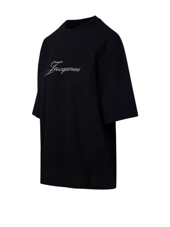 26FW 자크뮈스 자크뮈스 티셔츠 TSW00596AJ00289 990 BLACK - JACQUEMUS