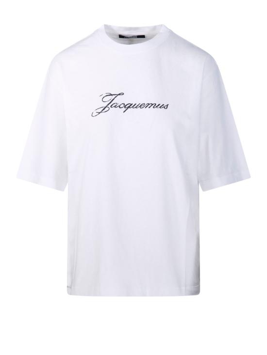 26FW 자크뮈스 자크뮈스 티셔츠 TSW00596AJ00289 100 WHITE
