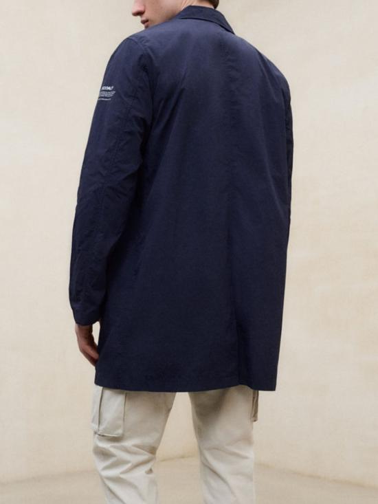 26SS 에콜프 코트 MCMGAJKVESTA0428S26161 Blue - ECOALF