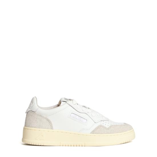 26SS 오트리 메달리스트 로우 레더 스니커즈 AULWPK01 White