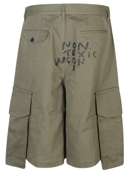 26SS 꼼데가르송 숏팬츠 FQP5040512 Green - COMME DES GARCONS