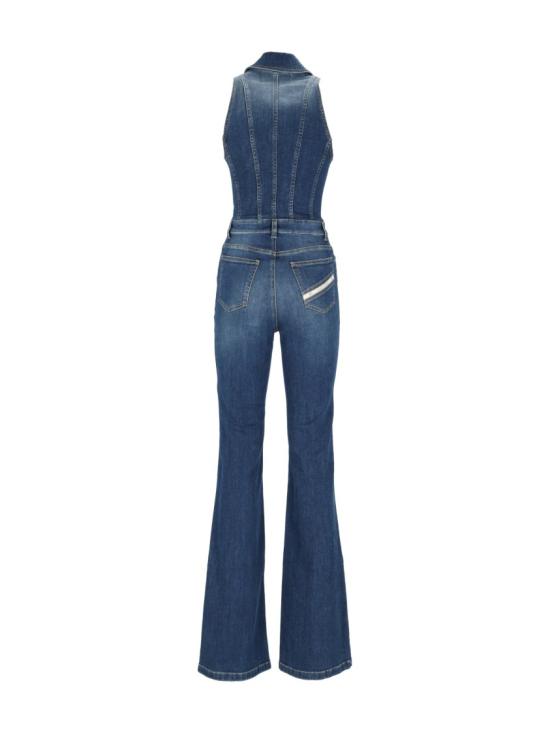 26SS 엘리자베타프랜치 점프수트 TJ43D61E2 Blue - ELISABETTA FRANCHI