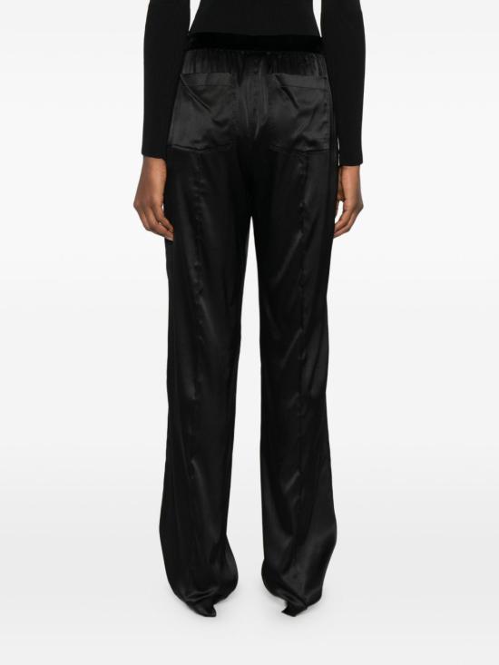 26FW 톰포드 스트레이트 팬츠 PAW683FAX881 NAA Black - TOMFORD