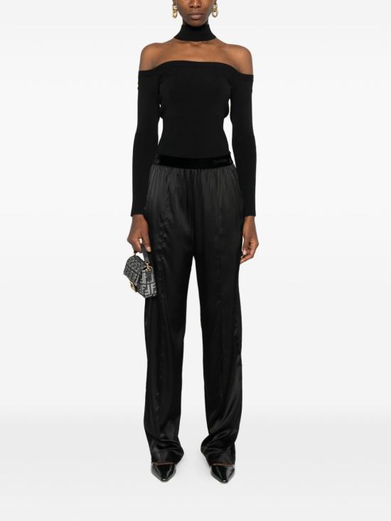 26FW 톰포드 스트레이트 팬츠 PAW683FAX881 NAA Black - TOMFORD
