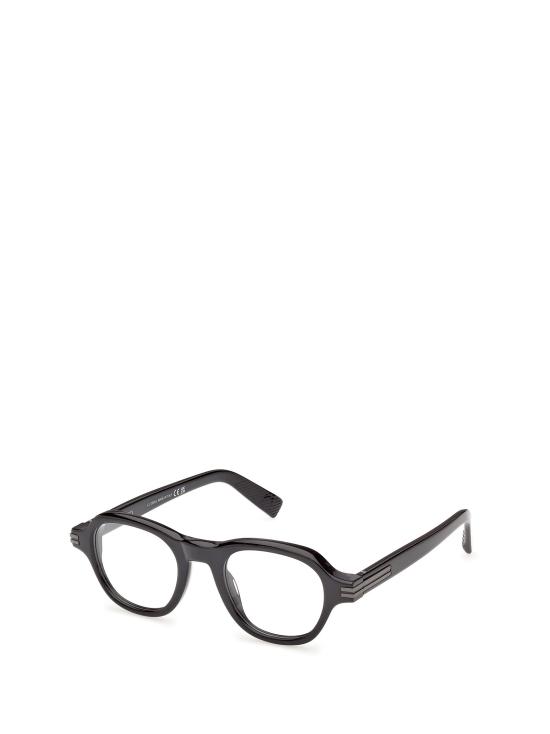26FW 에르메네질도제냐 안경 EZ5341 001 SHINY BLACK - ERMENEGILDO ZEGNA