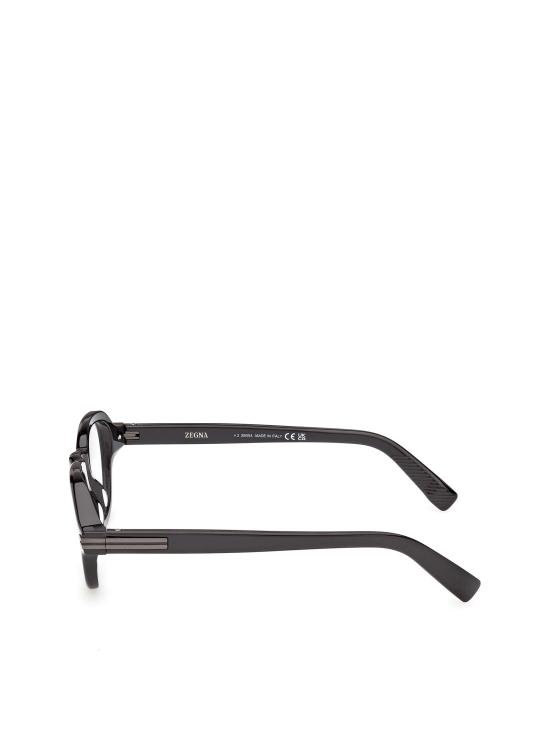 26FW 에르메네질도제냐 안경 EZ5341 001 SHINY BLACK - ERMENEGILDO ZEGNA
