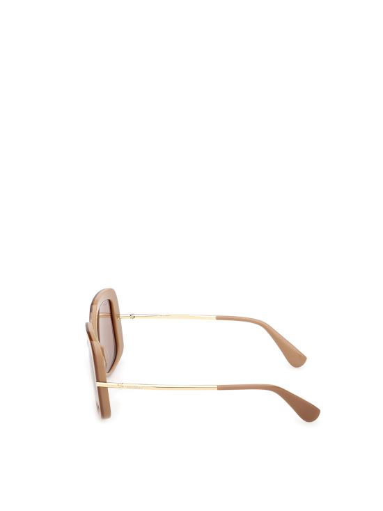 26FW 막스마라 선글라스 MM0195 46E MATTE LIGHT BROWN - MAX MARA
