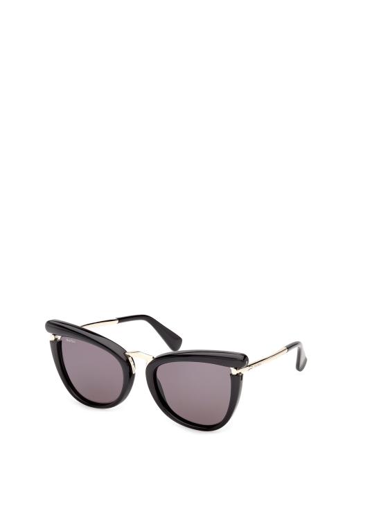 26FW 막스마라 선글라스 MM0186 01A SHINY BLACK SMOKE - MAX MARA