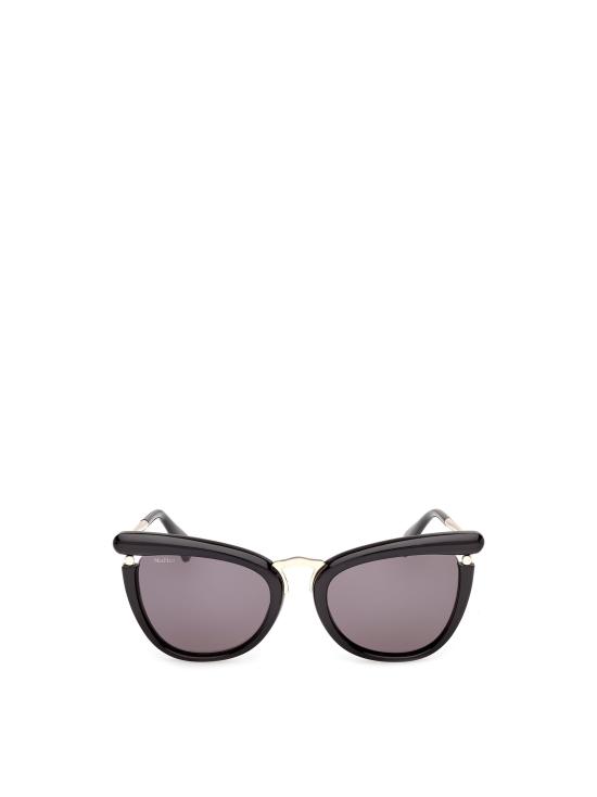 26FW 막스마라 선글라스 MM0186 01A SHINY BLACK SMOKE
