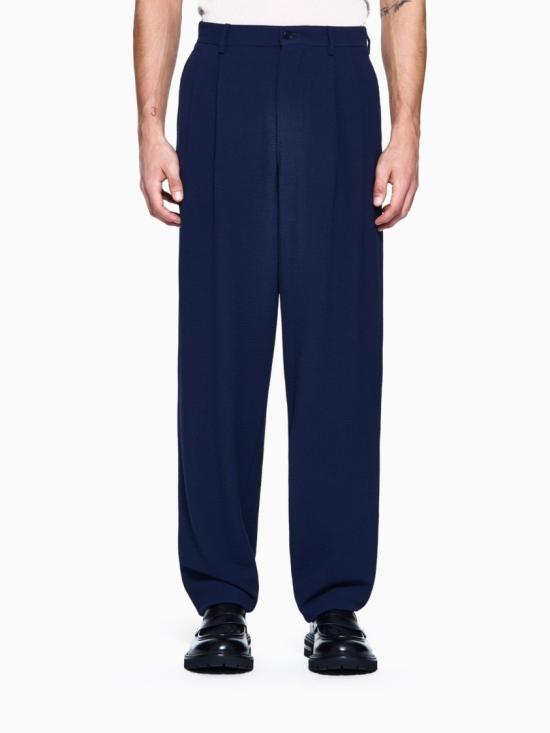 26SS 조르지오 아르마니 스트레이트 팬츠 GM000922TE14497UB115 Blue - GIORGIO ARMANI