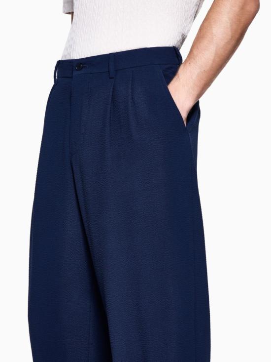 26SS 조르지오 아르마니 스트레이트 팬츠 GM000922TE14497UB115 Blue - GIORGIO ARMANI