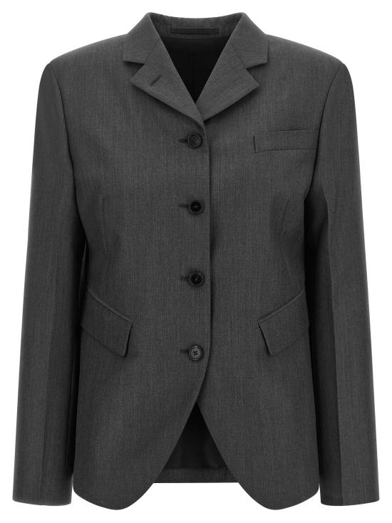 26FW 질샌더 수트 자켓 J03BN0222J40275023 Gray