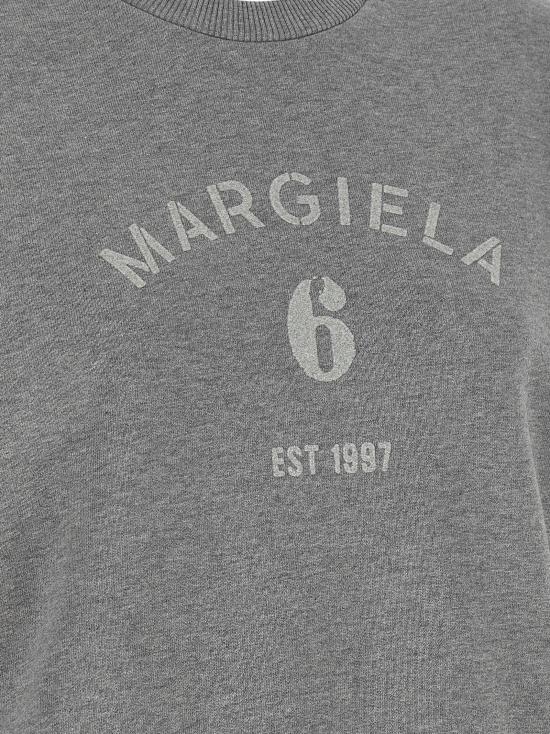 26FW MM6 메종마르지엘라 긴팔 티셔츠 S62GU0154S25337853M Gray - MM6 MAISON MARGIELA