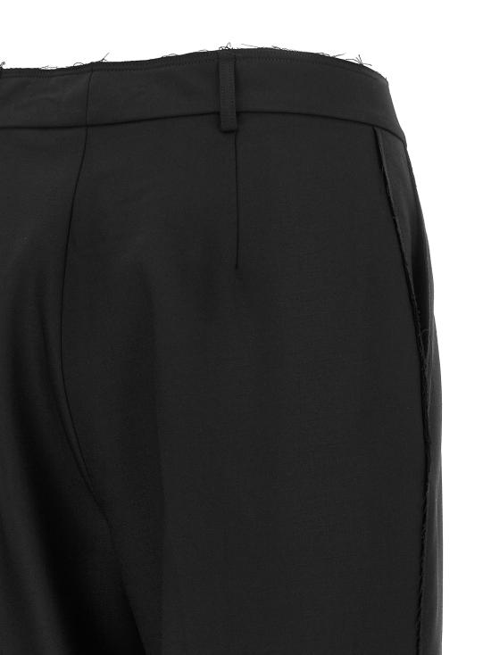 26FW 지안루카카페놀로 스트레이트 팬츠 26IP48840091 Black - GIANLUCA CAPANNOLO