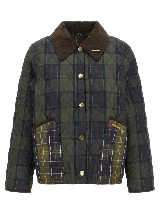 26FW 바버 자켓 LQU1935LQUNY92 Green