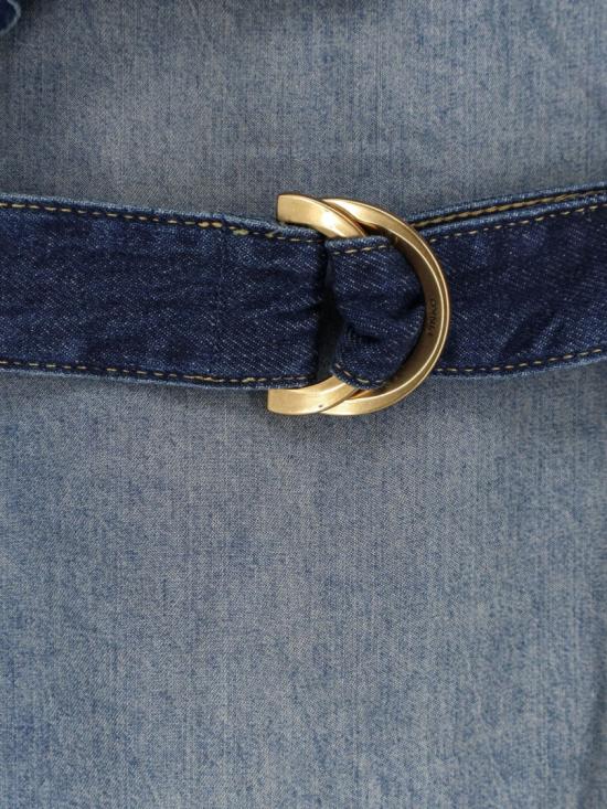 26SS 핑코 데님 원피스 106626A388PJC Blue - PINKO
