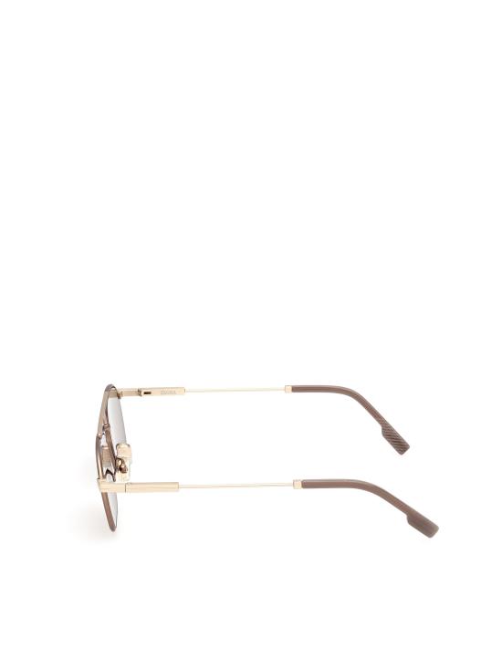 26FW 에르메네질도제냐 선글라스 EZ0298 37E MATTE DARK BRONZE BROWN - ERMENEGILDO ZEGNA