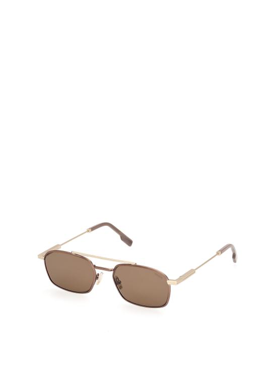 26FW 에르메네질도제냐 선글라스 EZ0298 37E MATTE DARK BRONZE BROWN - ERMENEGILDO ZEGNA