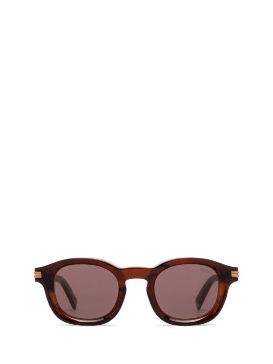 26FW 에르메네질도제냐 선글라스 EZ0229 50E LIGHT BROWN MONOCOLOR