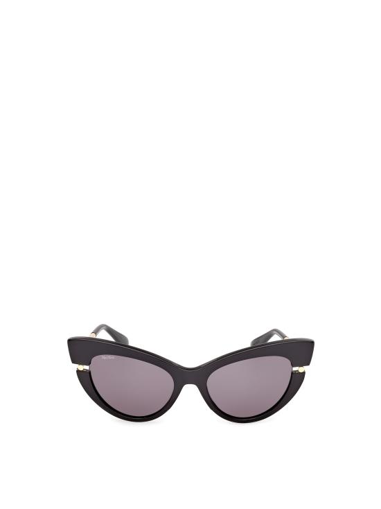 26FW 막스마라 선글라스 MM0187 01A SHINY BLACK DEEP GOLD