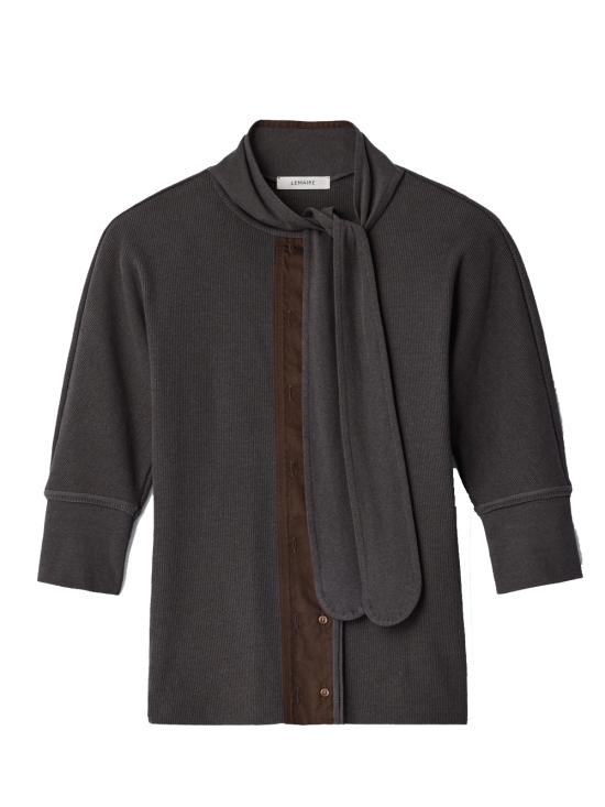 26FW 르메르 반팔 티셔츠 TS0056 LJ1030 GY006 Basalt
