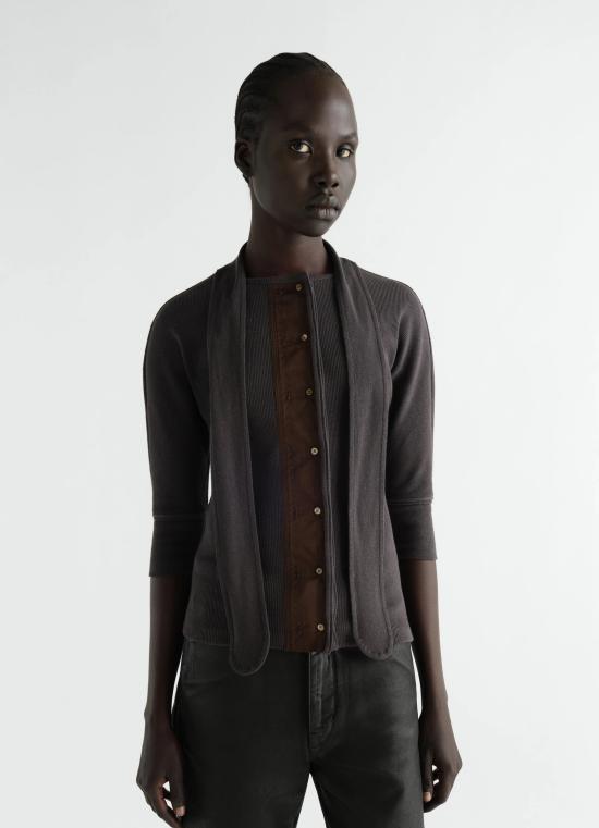 26FW 르메르 반팔 티셔츠 TS0056 LJ1030 GY006 Basalt - LEMAIRE