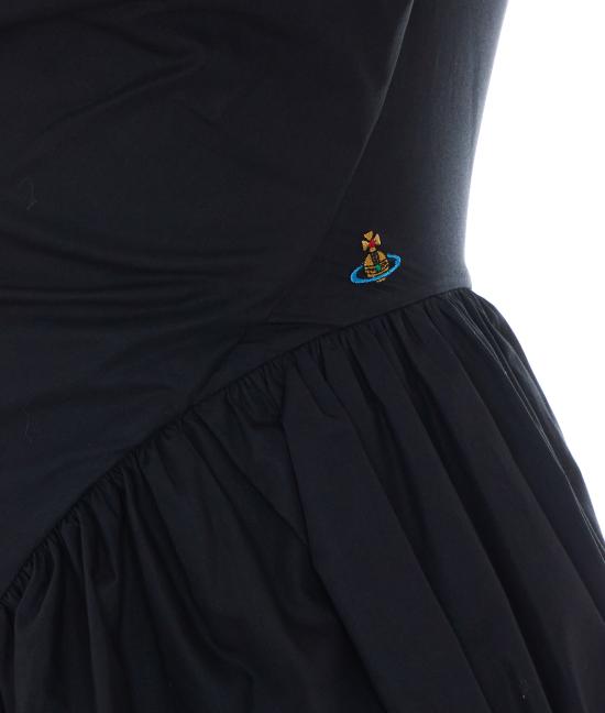 26FW 비비안웨스트우드 미디 원피스 1101039H W009QN401 Black - VIVIENNE WESTWOOD