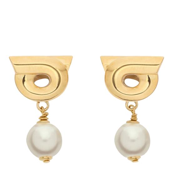 26FW 살바토레 페라가모 이어링 776601 760780ORO PERLA GOLD