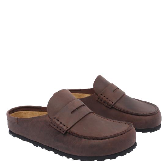 26FW 버켄스탁 네이플스 랩드 내츄럴 오일드 레더 1029700 HABANA BROWN - BIRKENSTOCK