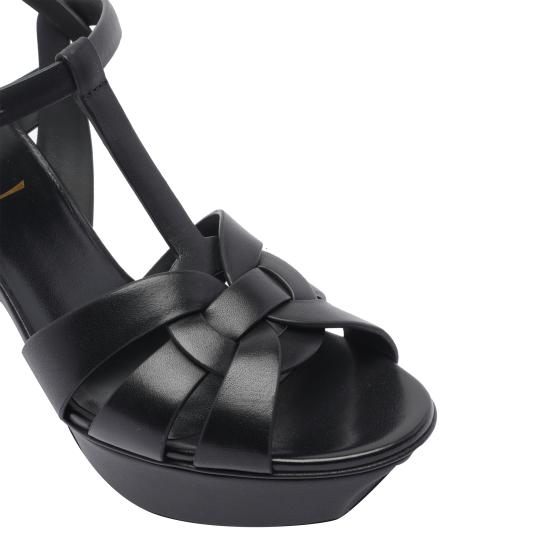 26FW 생로랑 트리뷰트 플랫폼 샌들 315490 BDA001000 BLACK - SAINT LAURENT